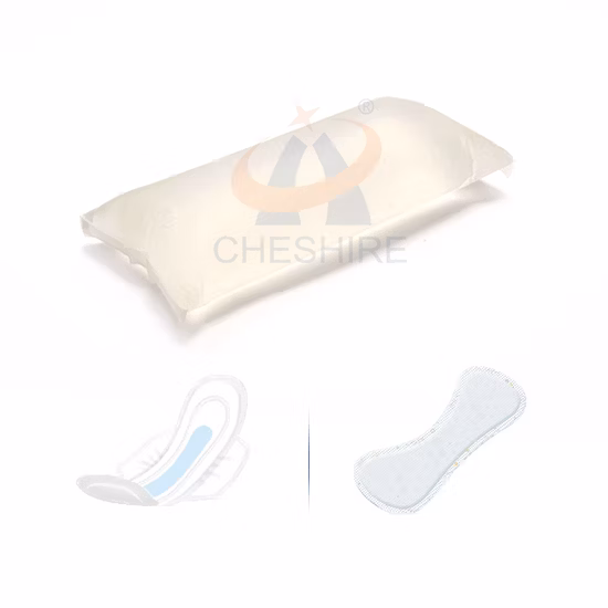 ODM Formule personnalisée sur mesure pour l'élimination des femmes féminines Serviette hygiénique Panty Liner Pad Sensible à la pression Colle thermofusible Adhésif PSA