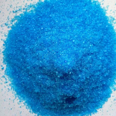 Produit chimique utilisé dans la fabrication du cuir, sulfate de cuivre, alun de cuivre CAS 7758