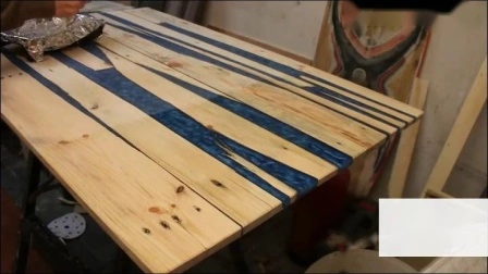 Kit de moulage de table en bois de résine époxy à durcissement rapide à haute brillance